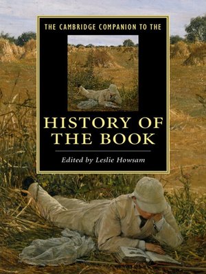 cover image of The Cambridge Companion to the History of the Book